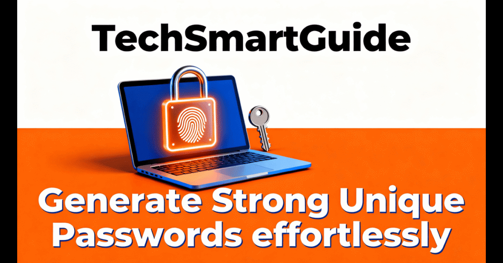 Generate strong unique password effortlessly