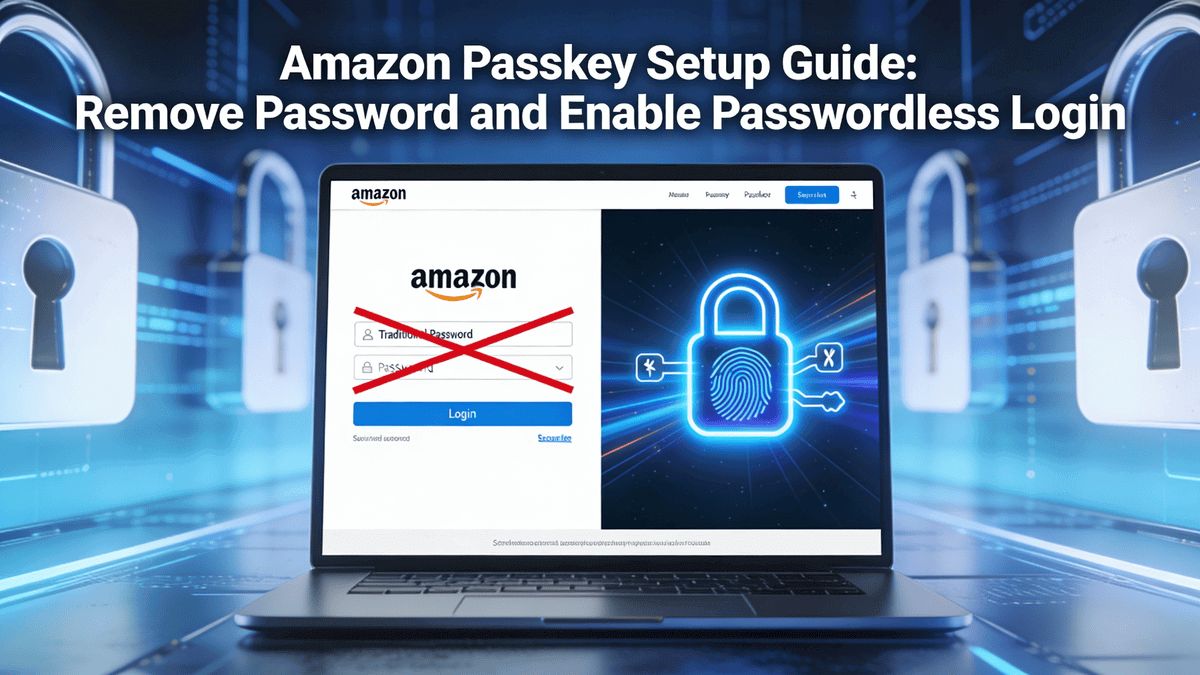 Amazon Passkey Setup Guide: Remove Password and Enable Passwordless Login